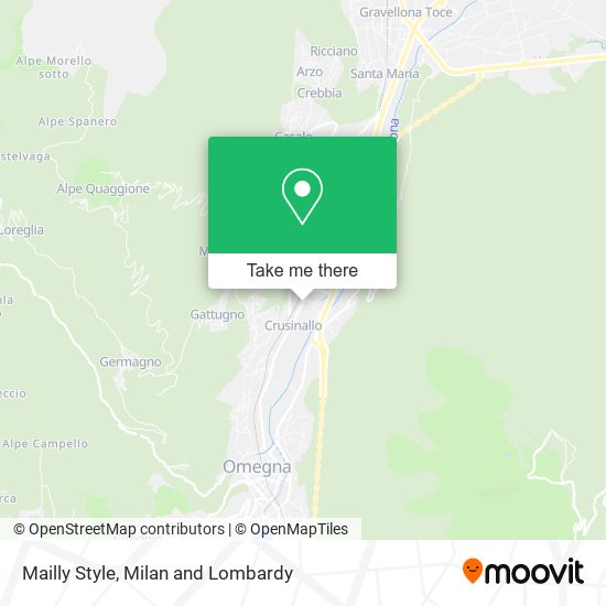 Mailly Style map