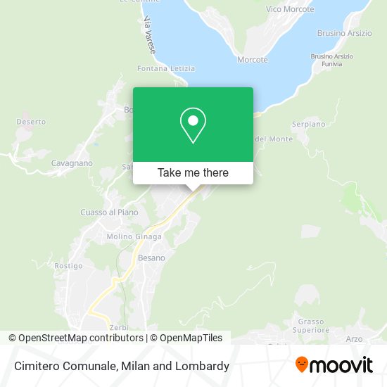 Cimitero Comunale map