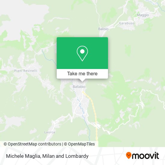 Michele Maglia map