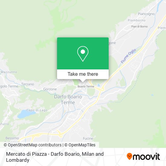 Mercato di Piazza - Darfo Boario map