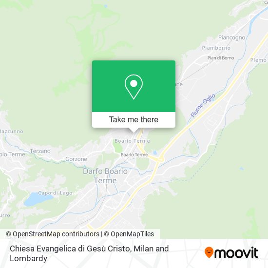 Chiesa Evangelica di Gesù Cristo map