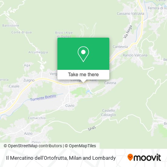 Il Mercatino dell'Ortofrutta map