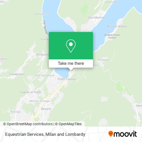 Equestrian Services map