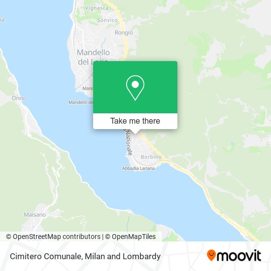 Cimitero Comunale map