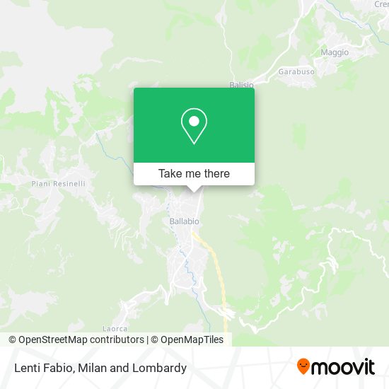 Lenti Fabio map