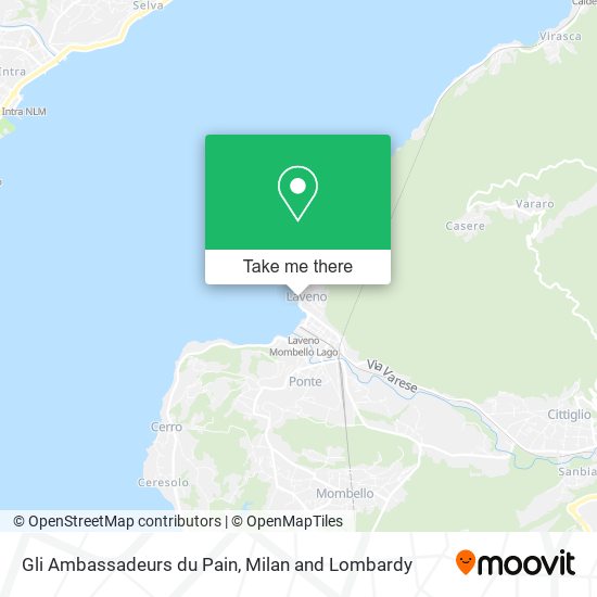Gli Ambassadeurs du Pain map