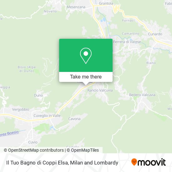 Il Tuo Bagno di Coppi Elsa map