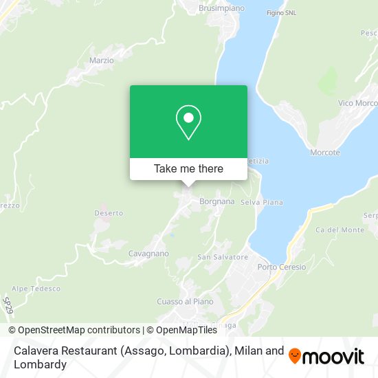 Calavera Restaurant (Assago, Lombardia) map