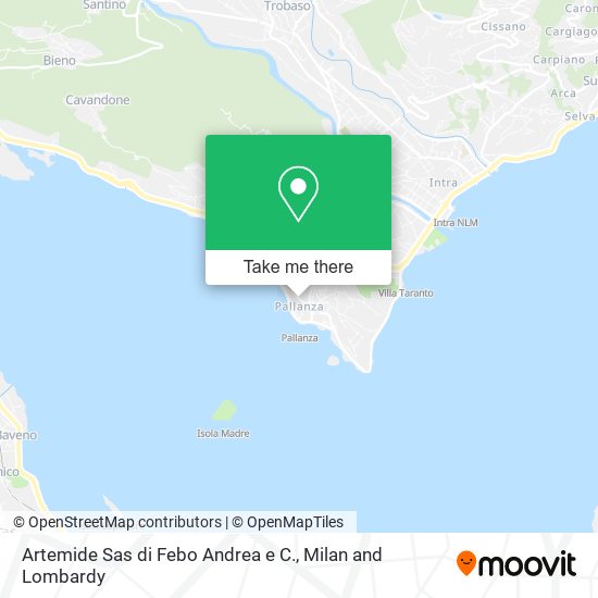 Artemide Sas di Febo Andrea e C. map