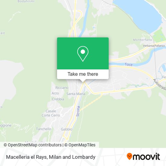 Macelleria el Rays map