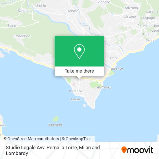 Studio Legale Avv. Perna la Torre map