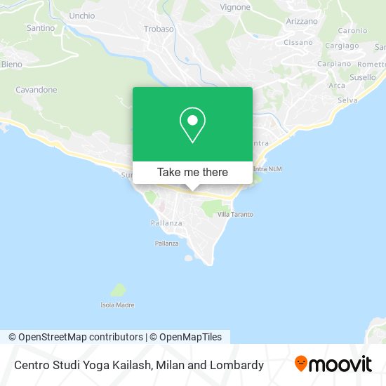 Centro Studi Yoga Kailash map