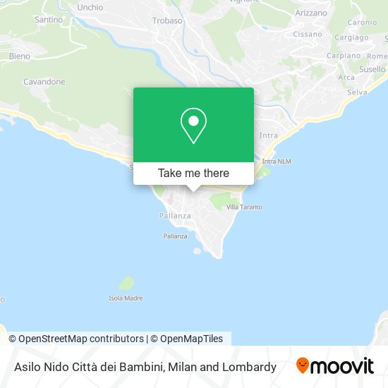Asilo Nido Città dei Bambini map