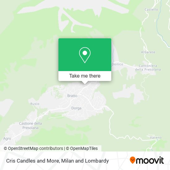 Cris Candles and More map