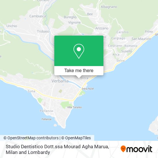 Studio Dentistico Dott.ssa Mourad Agha Marua map
