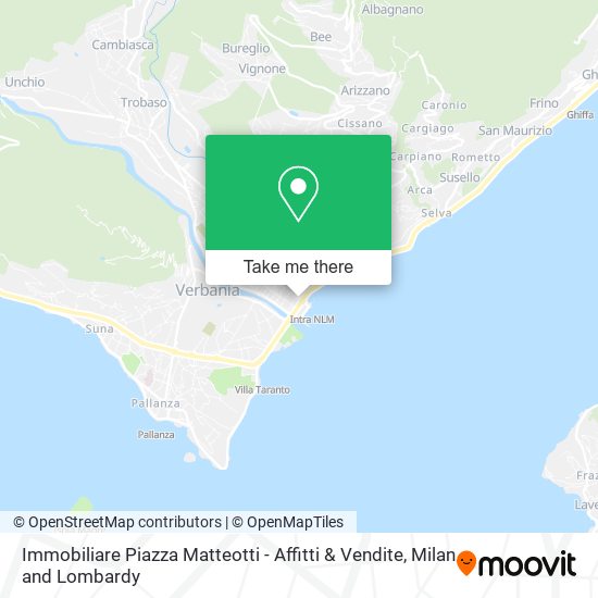 Immobiliare Piazza Matteotti - Affitti & Vendite map