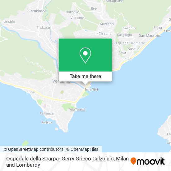 Ospedale della Scarpa- Gerry Grieco Calzolaio map
