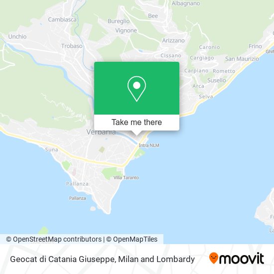 Geocat di Catania Giuseppe map