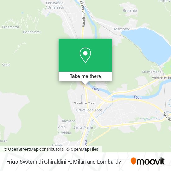 Frigo System di Ghiraldini F. map
