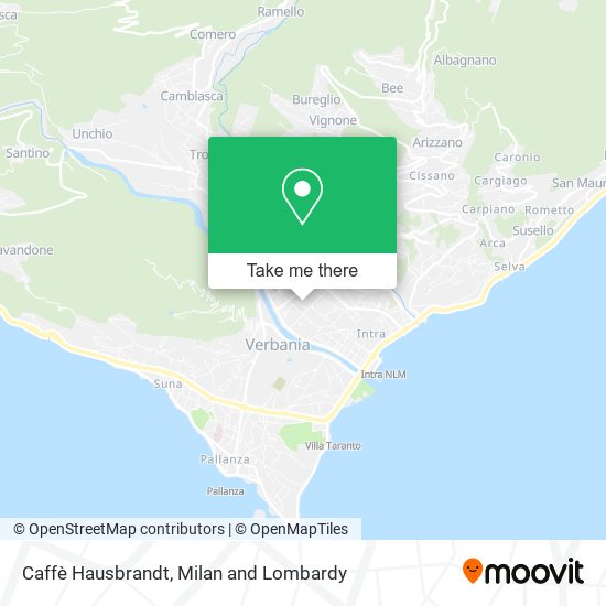 Caffè Hausbrandt map