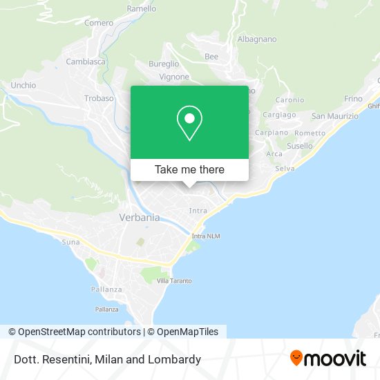 Dott. Resentini map