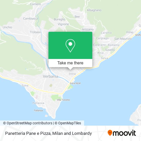 Panetteria Pane e Pizza map