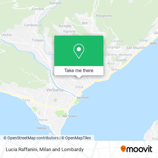 Lucia Raffanini map