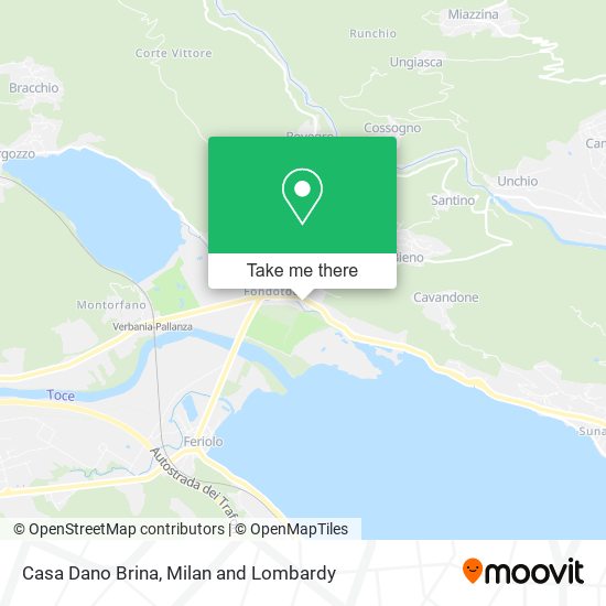 Casa Dano Brina map