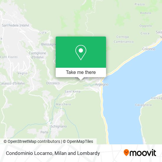 Condominio Locarno map