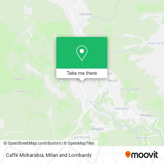 Caffé Mokarabia map