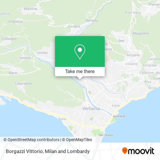 Borgazzi Vittorio map