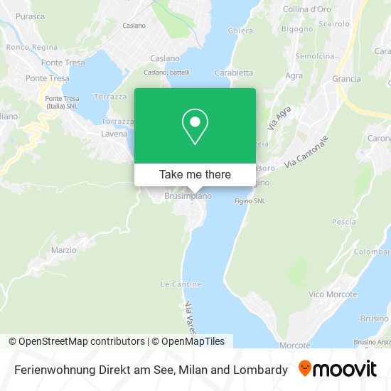 Ferienwohnung Direkt am See map