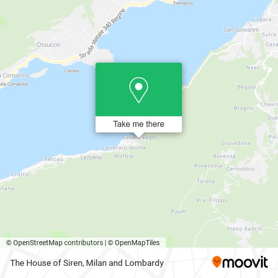 The House of Siren map