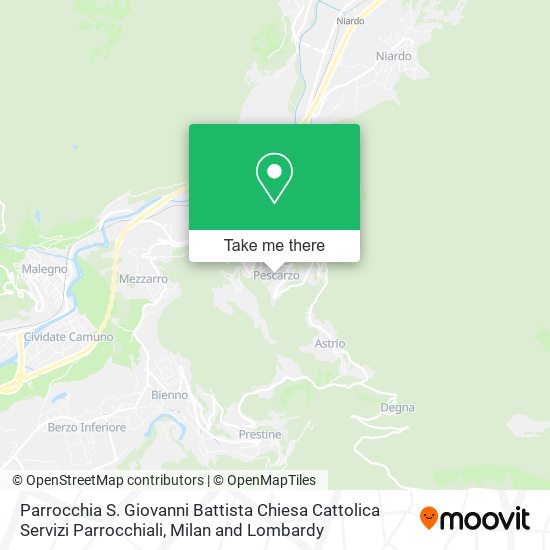 Parrocchia S. Giovanni Battista Chiesa Cattolica Servizi Parrocchiali map