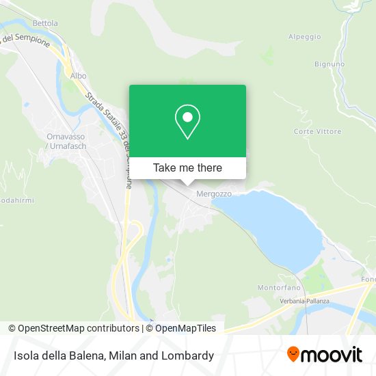 Isola della Balena map