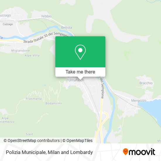 Polizia Municipale map
