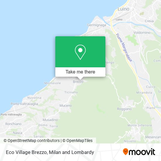 Eco Village Brezzo map