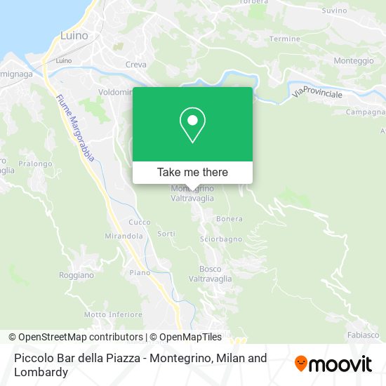 Piccolo Bar della Piazza - Montegrino map