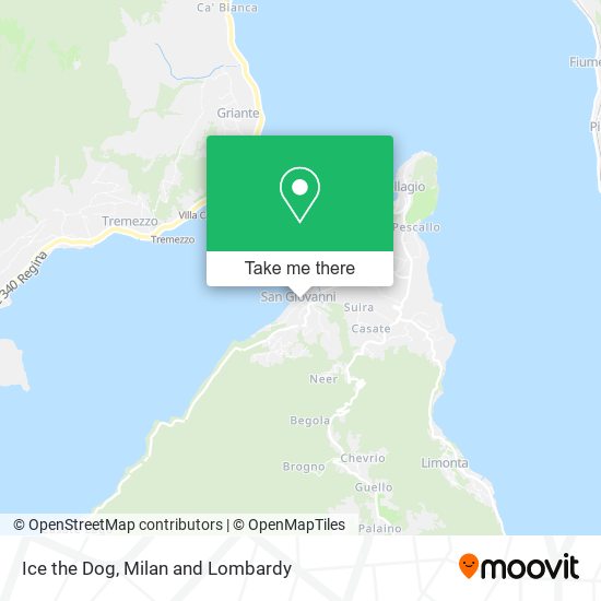 Ice the Dog map
