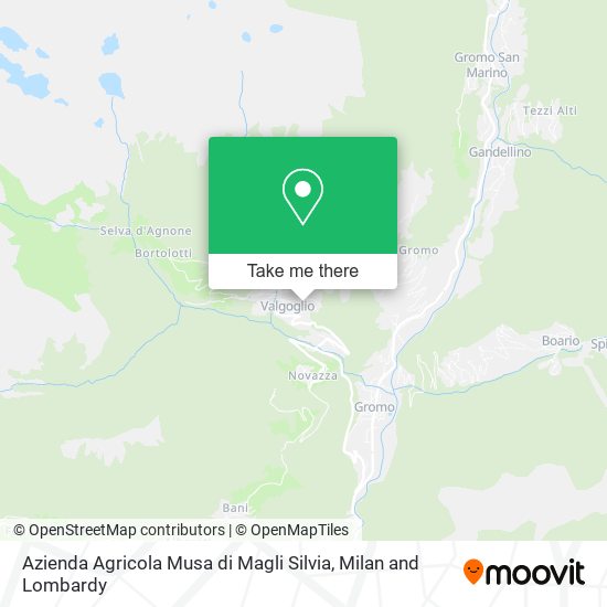 Azienda Agricola Musa di Magli Silvia map