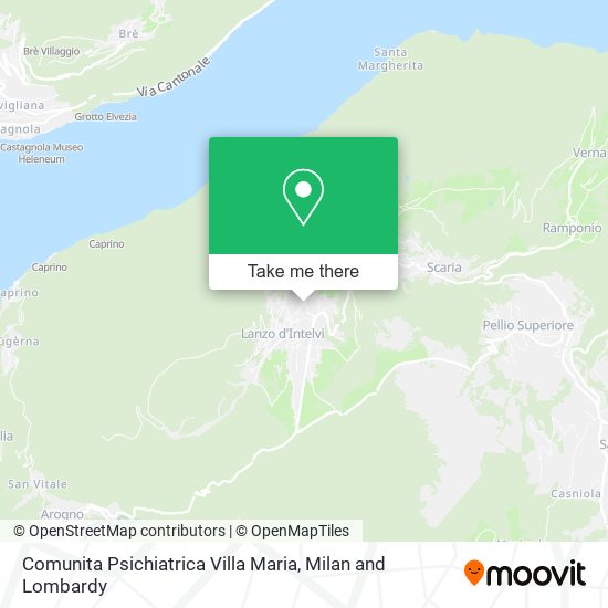Comunita Psichiatrica Villa Maria map