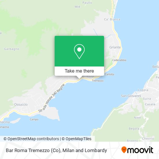 Bar Roma Tremezzo (Co) map
