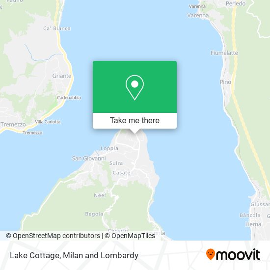 Lake Cottage map