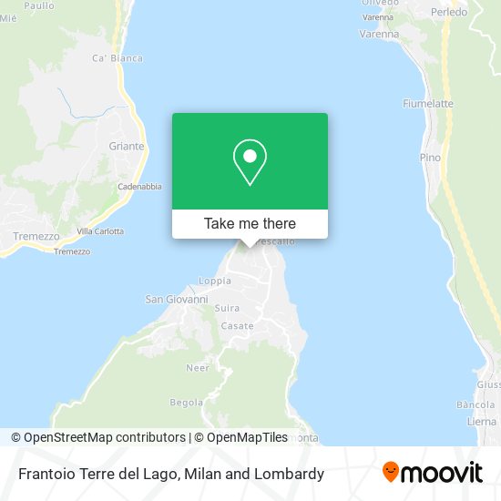 Frantoio Terre del Lago map