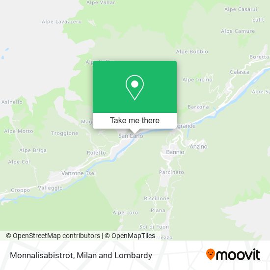 Monnalisabistrot map