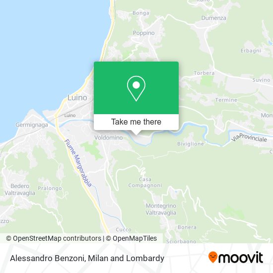 Alessandro Benzoni map