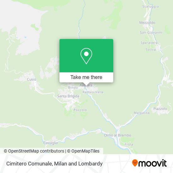 Cimitero Comunale map