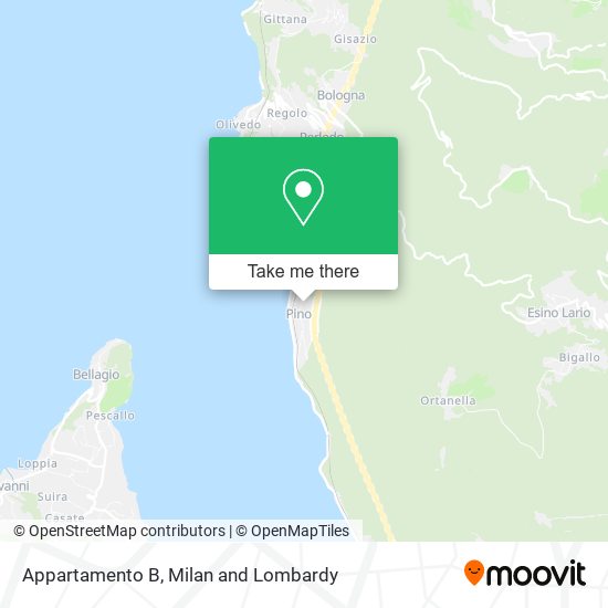 Appartamento B map