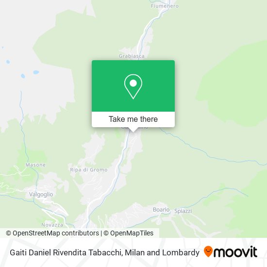 Gaiti Daniel Rivendita Tabacchi map