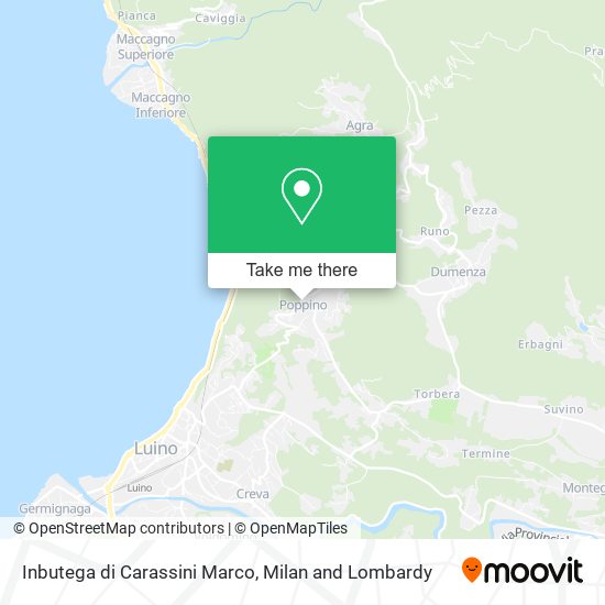 Inbutega di Carassini Marco map